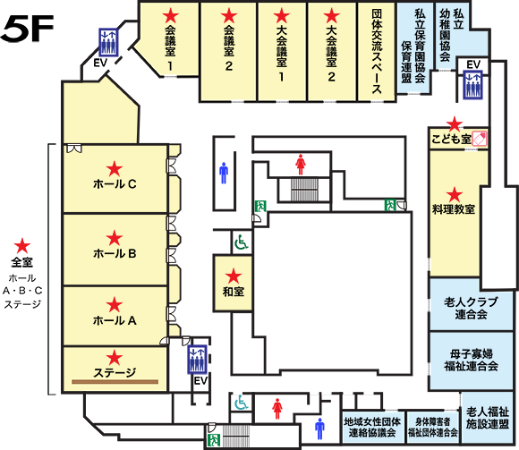 5階平面図