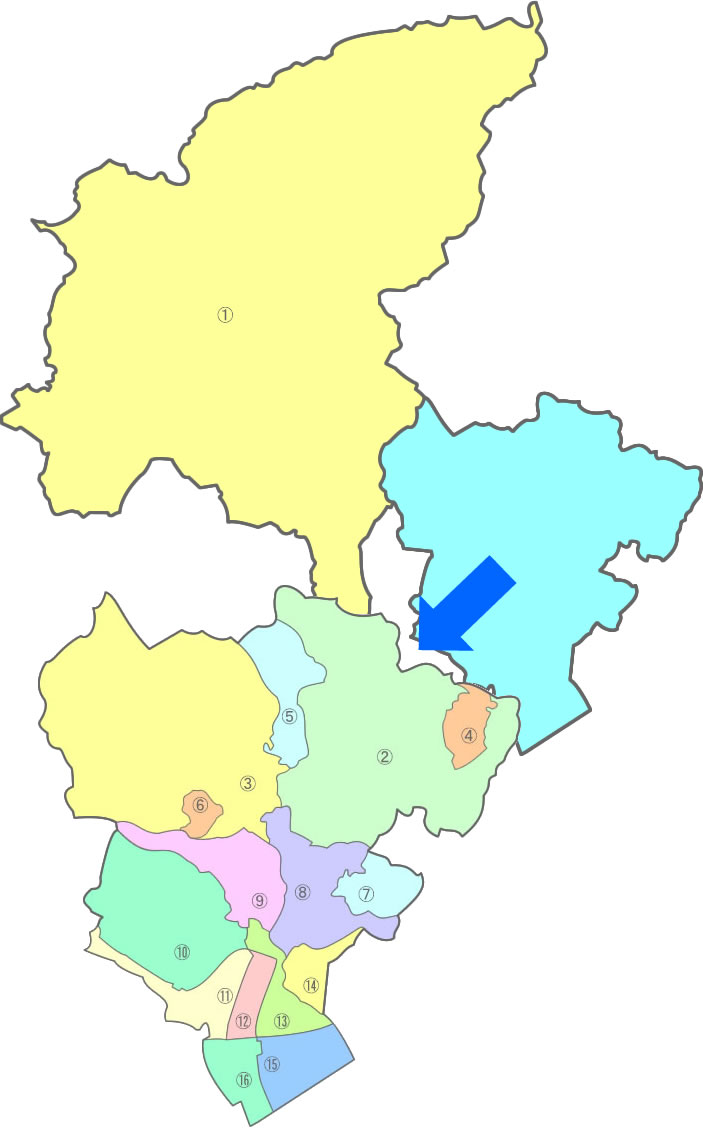 佐伯区地図